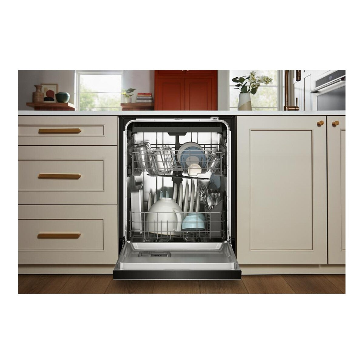 KitchenAid® Third Level Utensil Rack Dishwasher with 30+ Total Wash Jets in PrintShield Finish 47 dBA