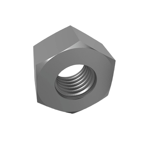 Hexagonal metal nut with internal threading for hardware and home improvement projects in John Deere parts collections