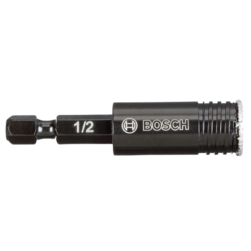 1/2 inch diamond hole saw with quick-change shank for Power Tools and home improvement projects