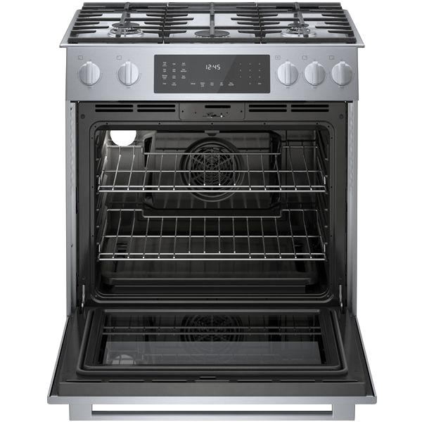 Benchmark™, Dual Fuel Slide-in Range, 30'', Stainless Steel