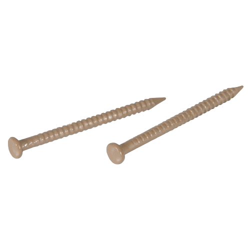 Dark oak colored panel nails for indoor use in fasteners, hardware, and lumber supplies under $50 collections.