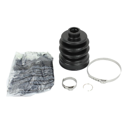 Genuine black rubber drive shaft boot kit with metal clamps for John Deere parts and lubricants under $50 collection