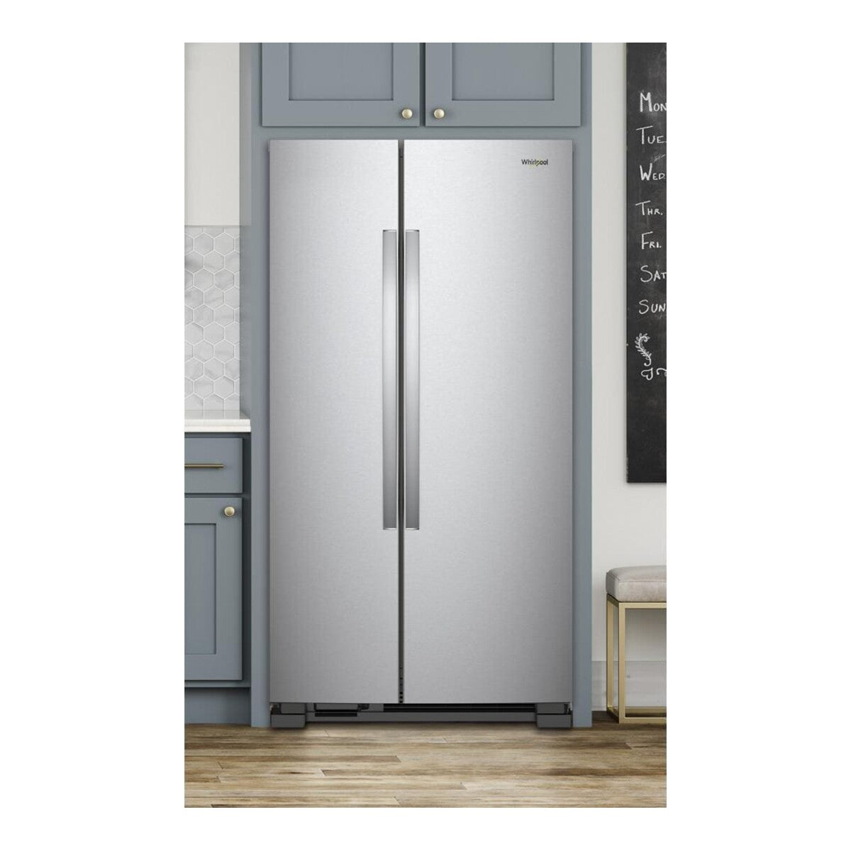 36-inch Wide Side-by-Side Refrigerator - 25 cu. ft.