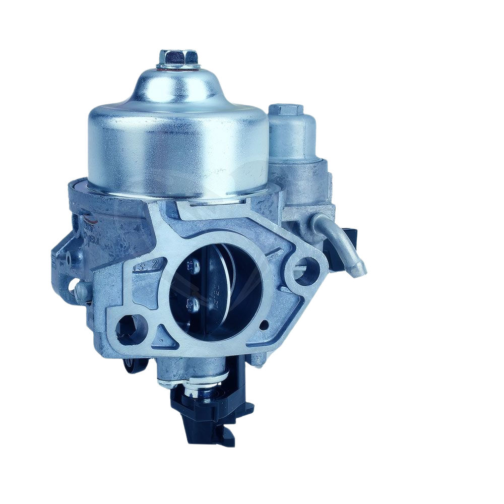 Metal carburetor component for Honda equipment, part of automotive parts, lubricants, and home improvement collections