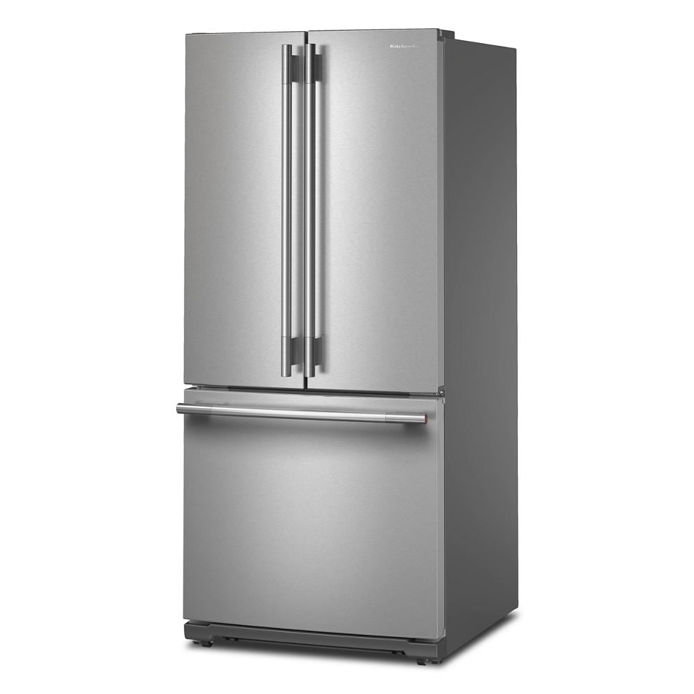 20 Cu. Ft. 30-Inch French Door Refrigerator with Interior Ice and Water Dispenser in PrintShield® Stainless Steel
