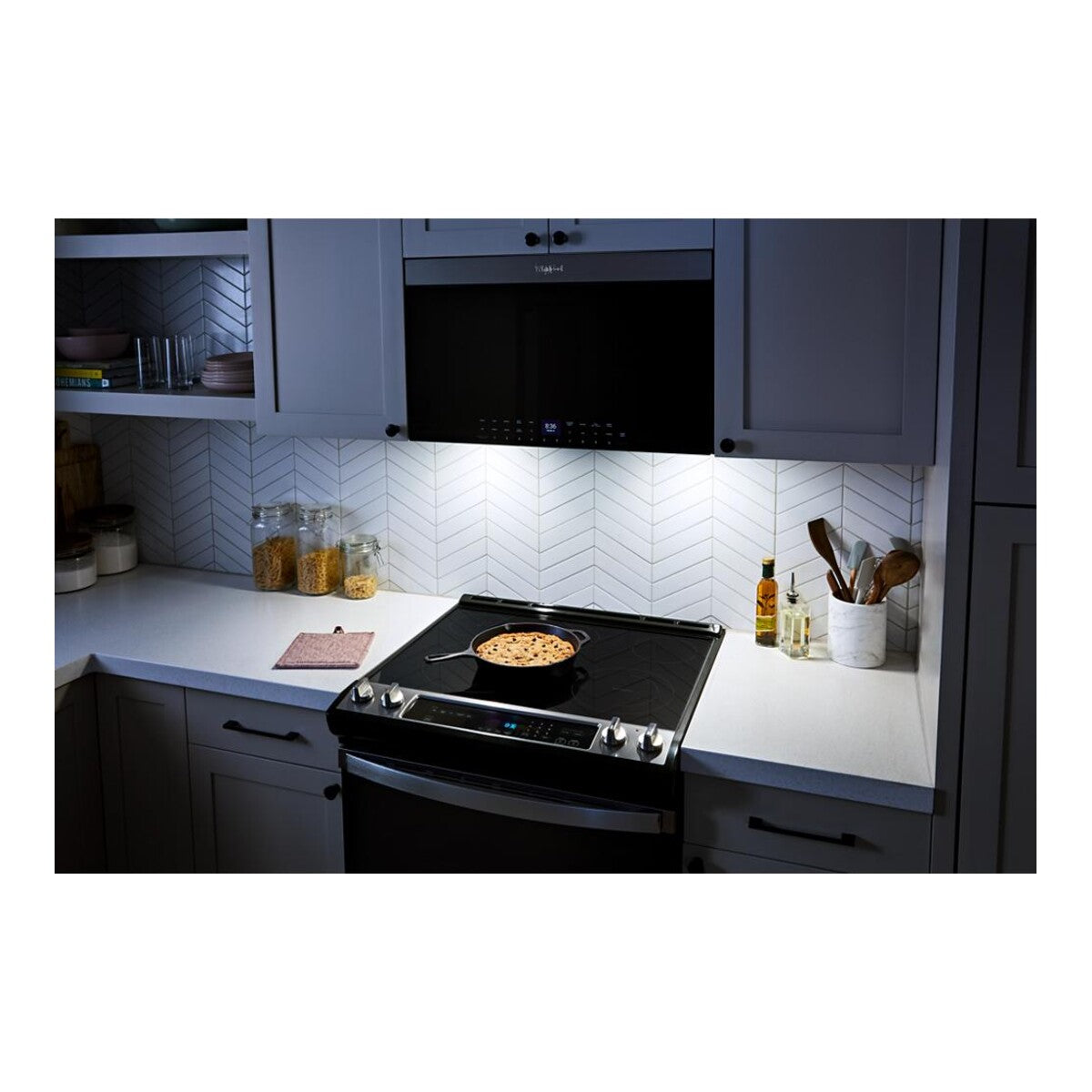Air Fry Over-the-Range Microwave with Advanced Sensing Technology