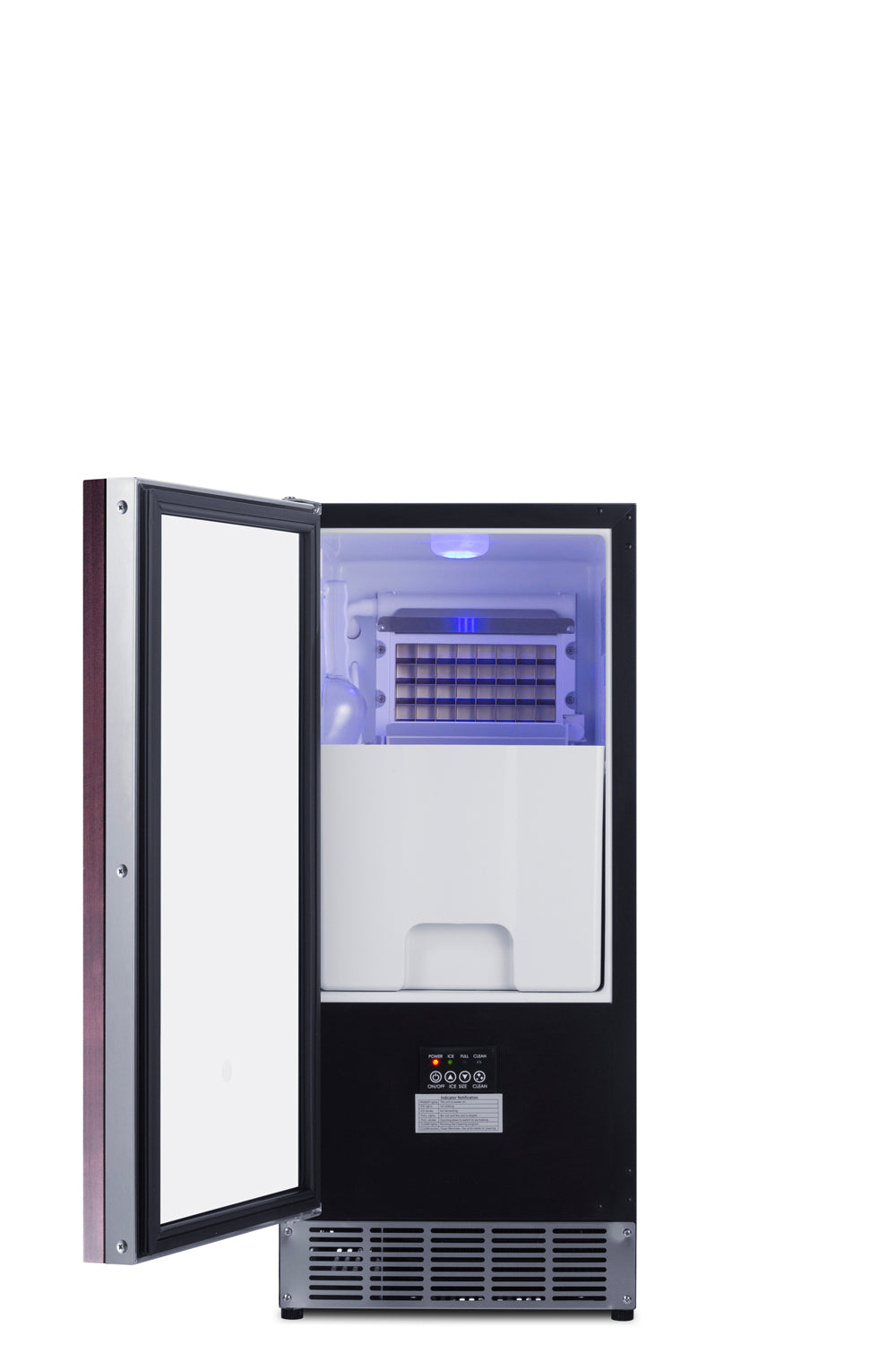 Built-In 45 lb. Clear Icemaker (Panel Not Included)