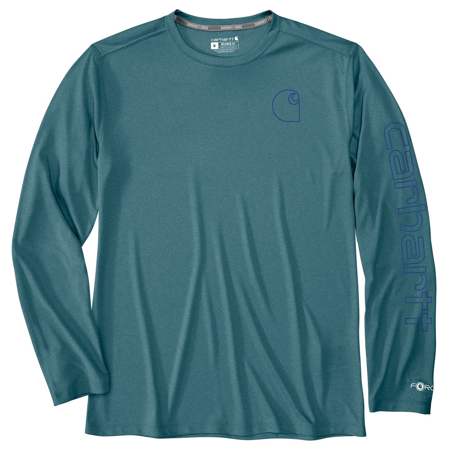 Carhartt Men's Force Sun Defender Relaxed Long Sleeve Logo T-Shirt