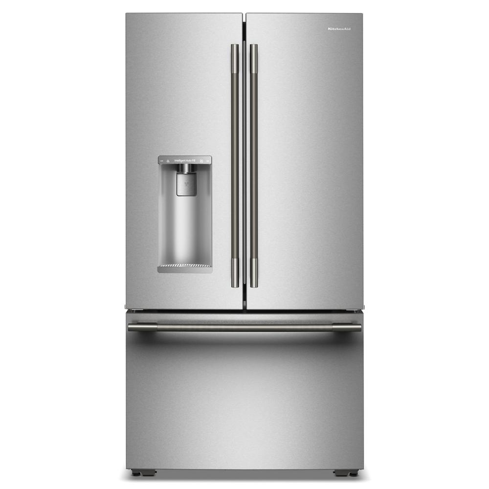 23 Cu. Ft. 36-Inch Counter-Depth French Door Refrigerator with Intelligent Auto Fill in PrintShield® Stainless Steel