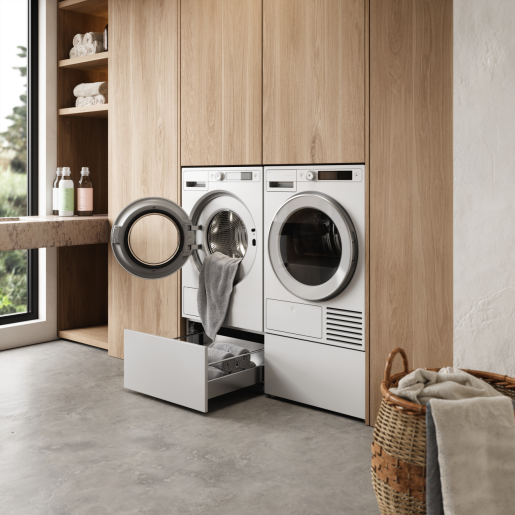 Hidden Helpers Pull-Out Drawer For Laundry HP320W - White