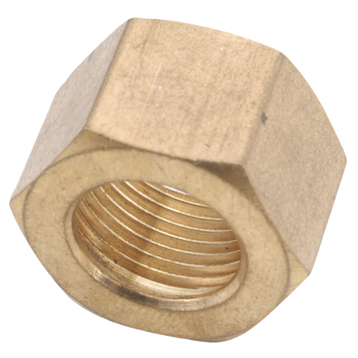 Brass compression nut with internal threading for plumbing in Pipes & Fittings and Under $50 collections