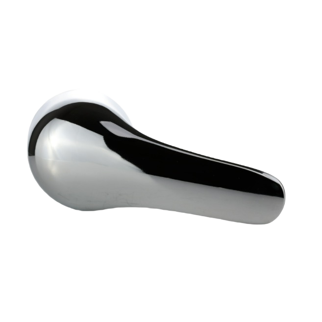 Polished chrome single-handle lever for tub and shower repair in plumbing parts and home improvement tools collection