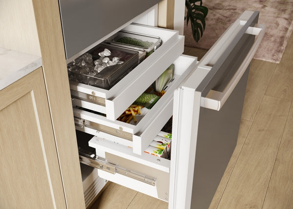 Benchmark™, Built-in Bottom Freezer Refrigerator, 30'', Softclose® Flat Hinge