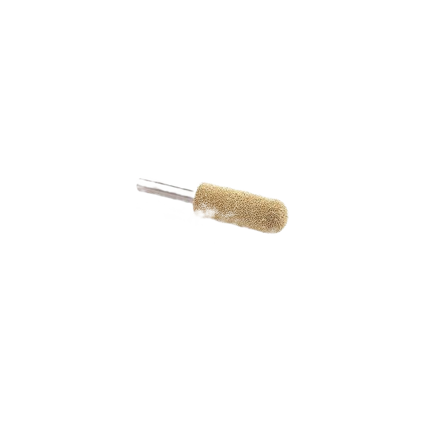 Fine ball nose shaft burr with 1/4-inch shank for woodworking tools and home improvement projects