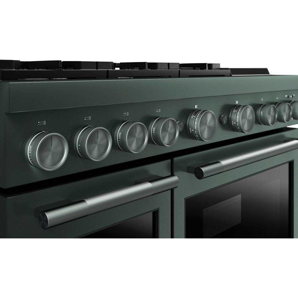 48-Inch 6 Burner Commercial-Style Dual Fuel Range with Griddle