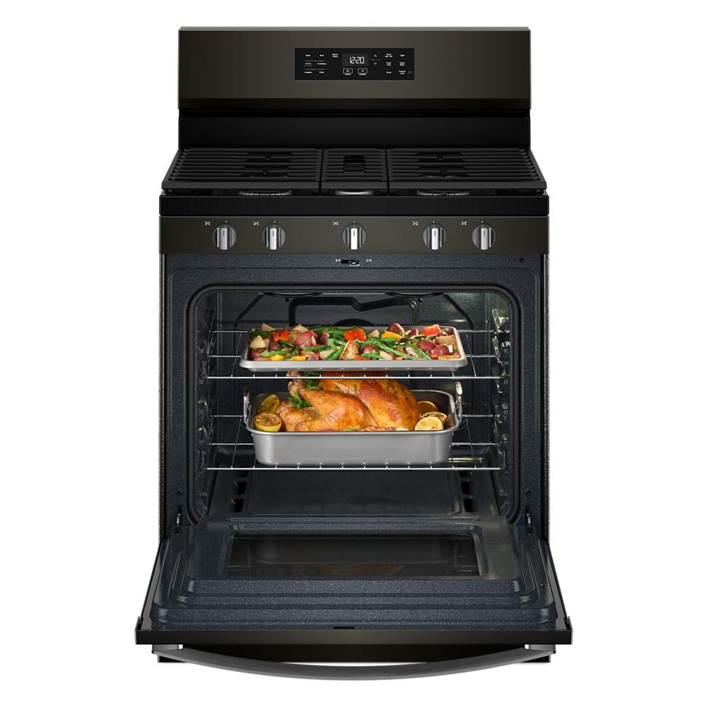 30-inch Gas Range with Air Cooking Technology and Steam Clean