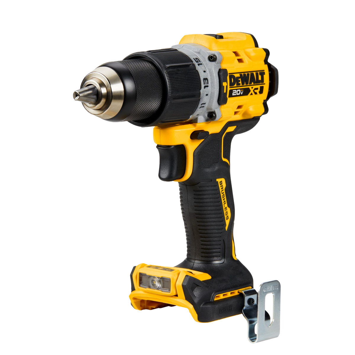 DEWALT 20V MAX* XR® Brushless Cordless 1/2" Hammer Drill/Driver (Tool Only)