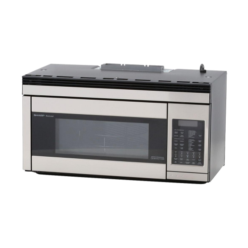 Stainless steel convection microwave with digital control panel for over-the-range installation from Kitchen & Kitchenware collection