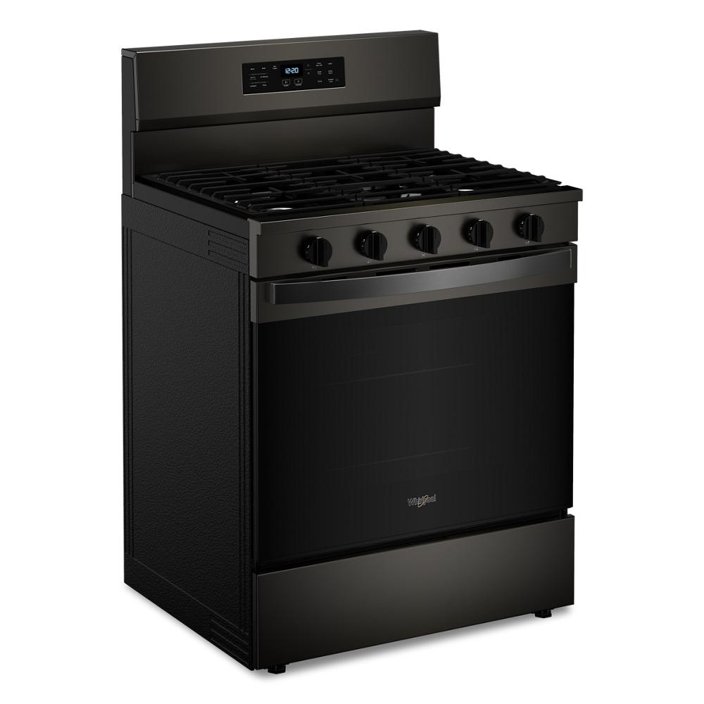 30-inch Gas Range with Air Cooking Technology, No Preheat Air Fry and Air Baking and Self Clean