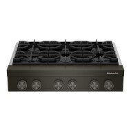 KitchenAid® 36-inch 6-Burner Gas Commercial-Style Rangetop