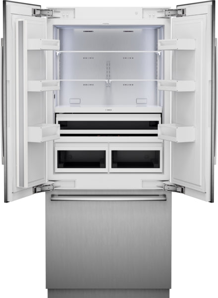 Benchmark™, Built-in Bottom Freezer Refrigerator, 36'', Softclose® Flat Hinge