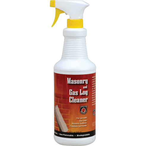 White spray bottle of high-temperature masonry and gas log cleaner for plumbing and home improvement under $50 collections