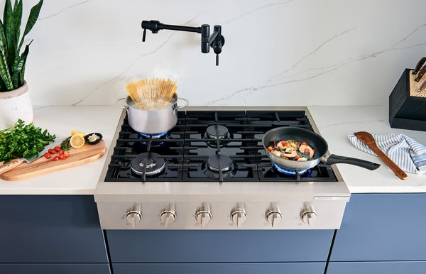 800 Series, Gas Rangetop, 36 ", Stainless steel