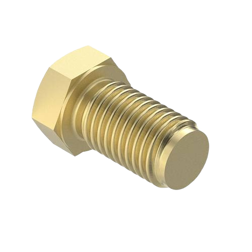 Hexagonal head screw with coarse threads, suitable for John Deere parts in hardware and tools collections under $50