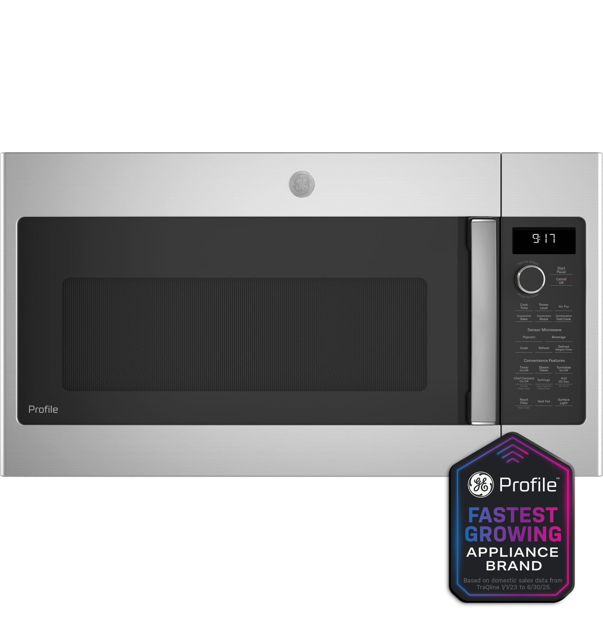 Stainless steel convection over-the-range microwave with digital controls from Kitchen & Kitchenware appliances collection