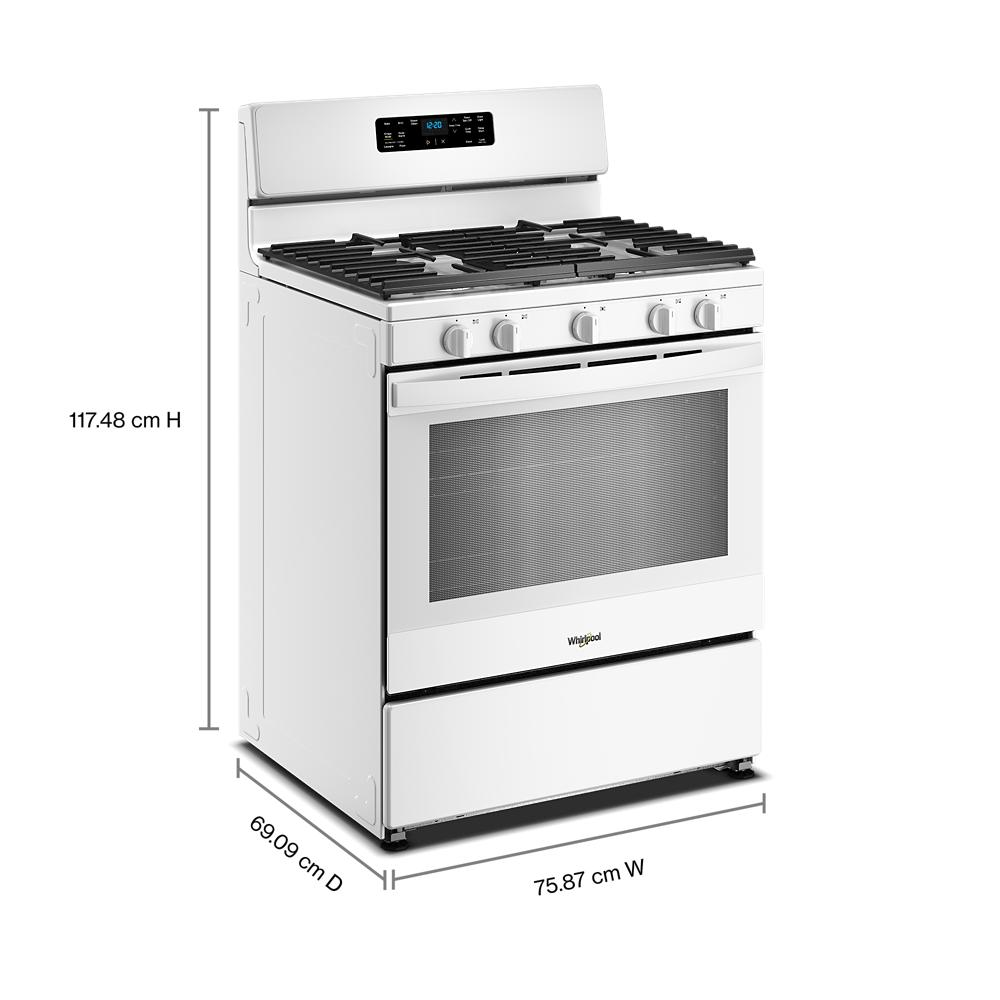 30-inch Gas Range with Crispy Mode and Griddle Zone