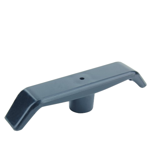 Black durable replacement knob handle with ergonomic grip for tools and home improvement applications