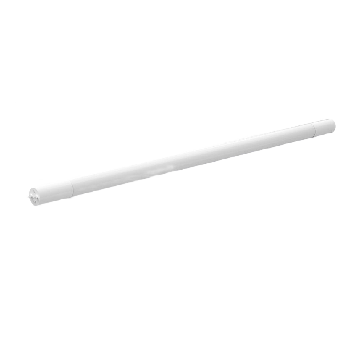 White 13.5 watt T8 LED tube light with medium bi-pin base for energy-saving home improvement lighting
