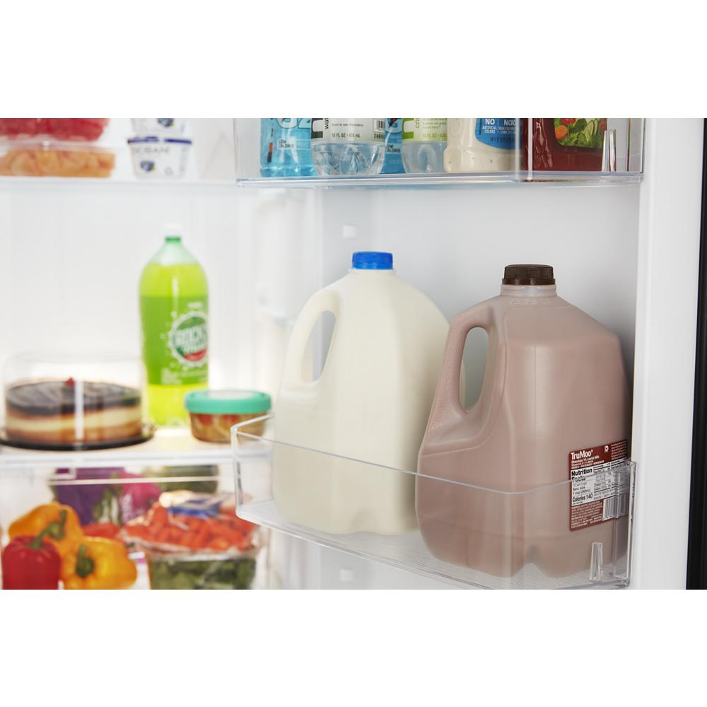 36-inch Wide Side-by-Side Refrigerator with Dual Pad External Ice and Water Dispenser - 25 Cu. Ft.