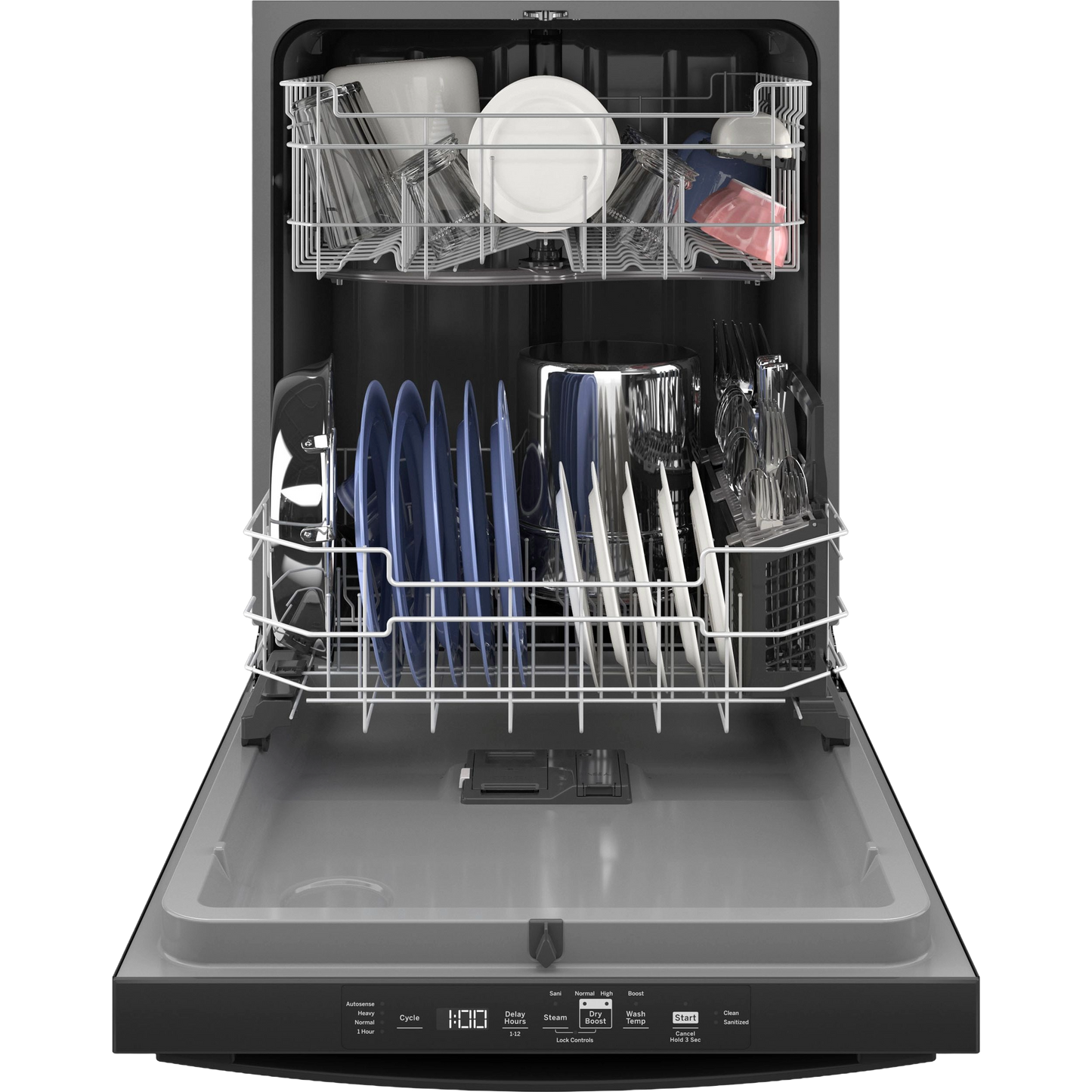 GE® ENERGY STAR® Top Control with Plastic Interior Dishwasher with Sanitize Cycle & Dry Boost