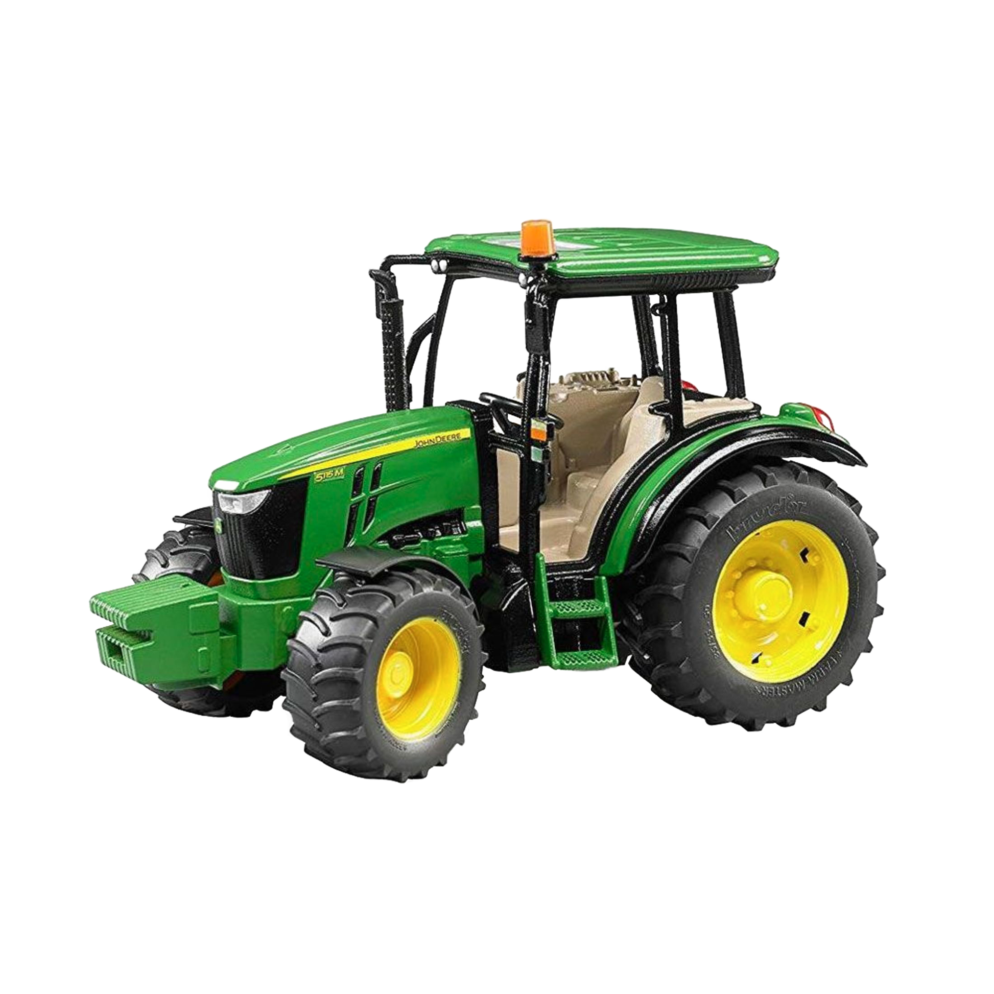 Green and yellow Bruder John Deere 5115 M Tractor toy model in Vehicles & Remote Controlled Toys collection