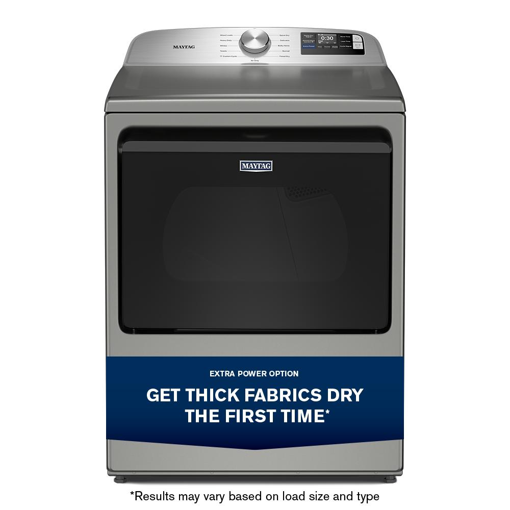 7.4 Cu. Ft. Top Load Electric Dryer with Extra Power and Advanced Moisture Sensing