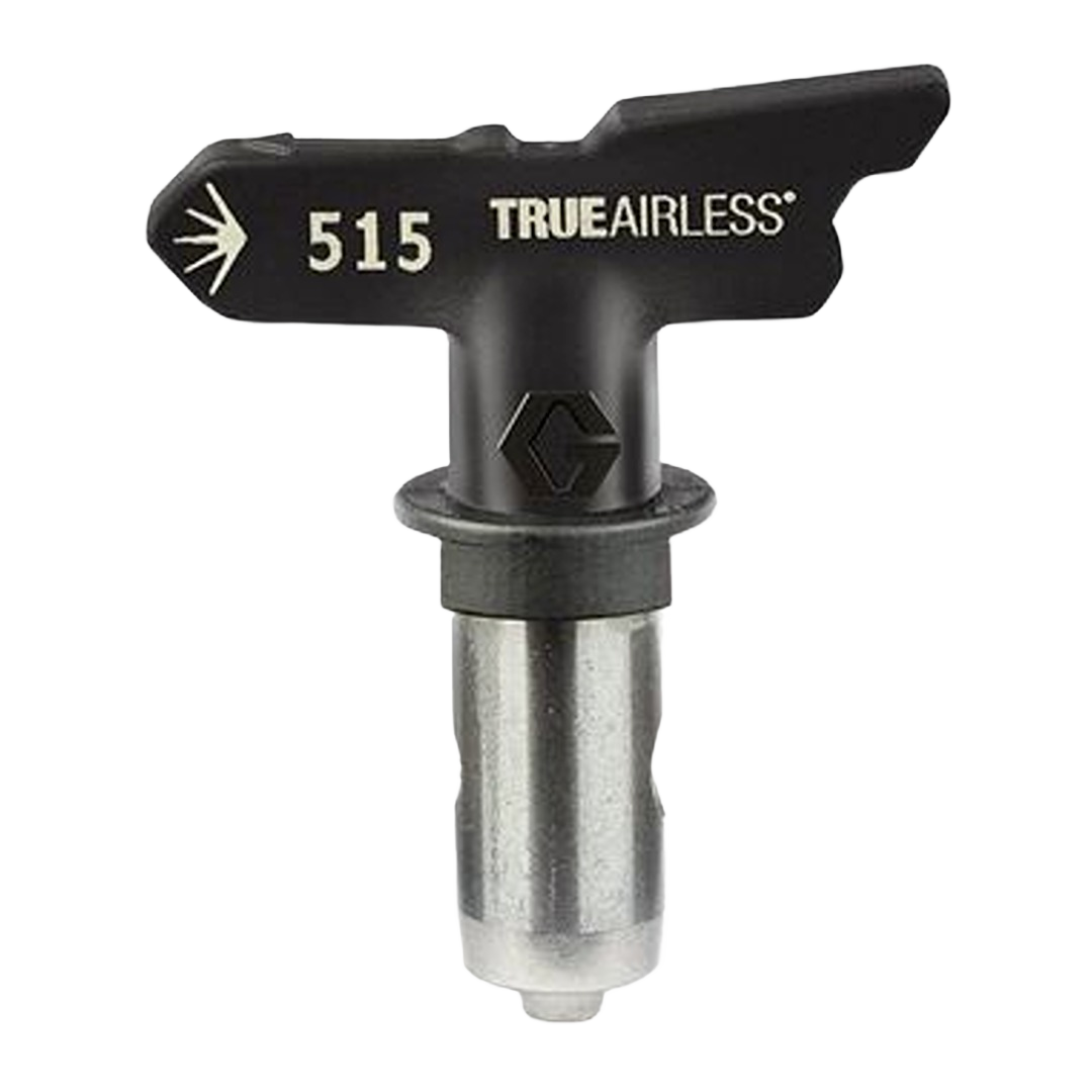 Black and silver 515 spray tip with TrueAirless branding for paint sprayers in home improvement and paint supplies collections under $50