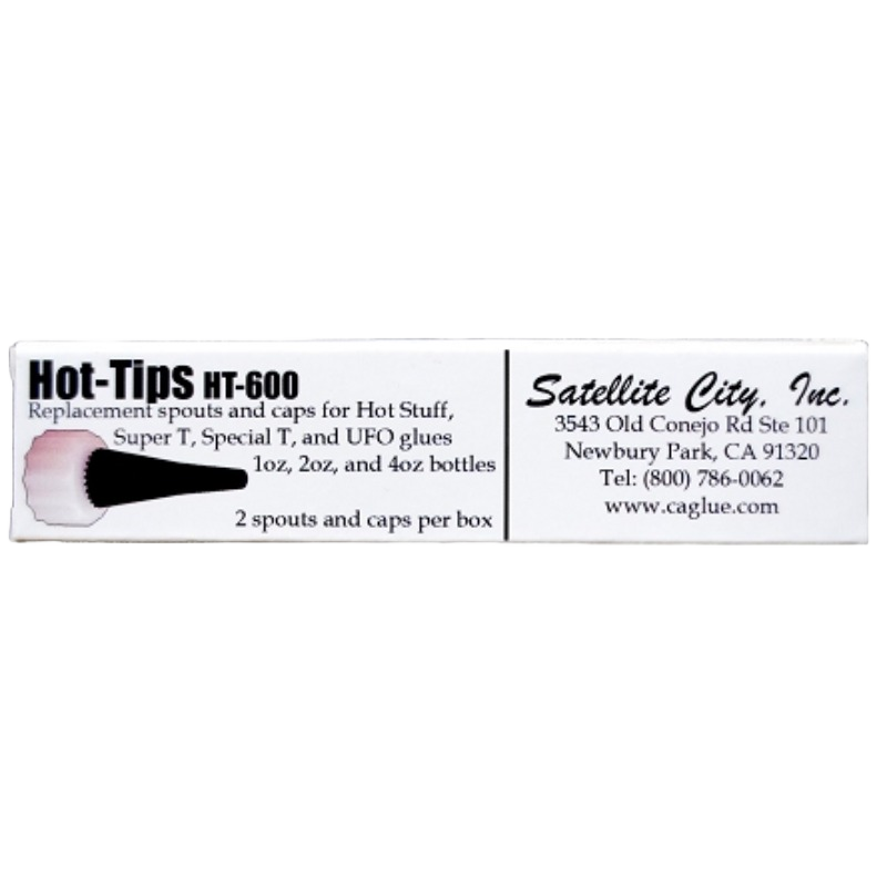 Box of replacement glue spouts and caps compatible with multiple bottle sizes in Paint & Supplies collections under $50