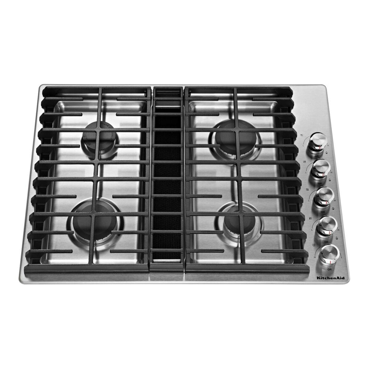 30" 4 Burner Gas Downdraft Cooktop
