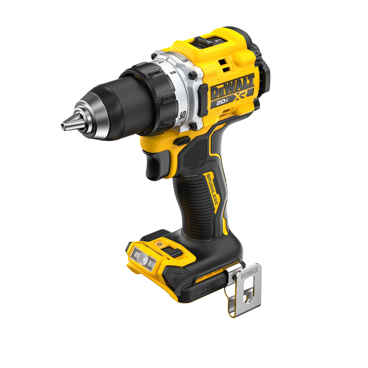 DEWALT 20V MAX* XR® Brushless Cordless 1/2 in. Drill/Driver (Tool Only)