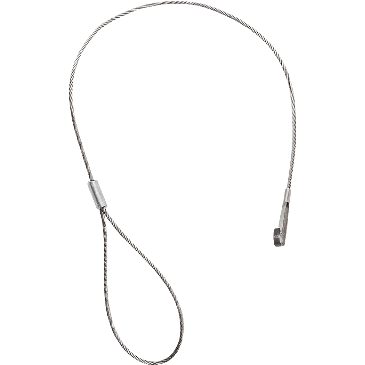 Stainless steel gate latch cable with looped end for hardware and home improvement tools under $50 collections