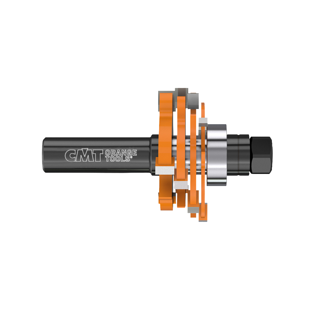 CMT Orange Tools 1/2" 3-Wing Slot Cutter Set