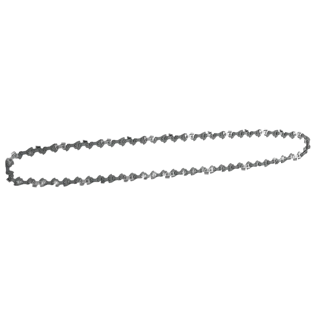 Silver saw replacement chain designed for durability in power tool accessories and saw blades collections under $100