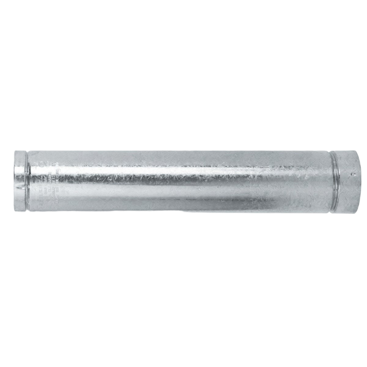 Galvanized steel round vent pipe designed for plumbing applications in Home Improvement and Under $100 collections