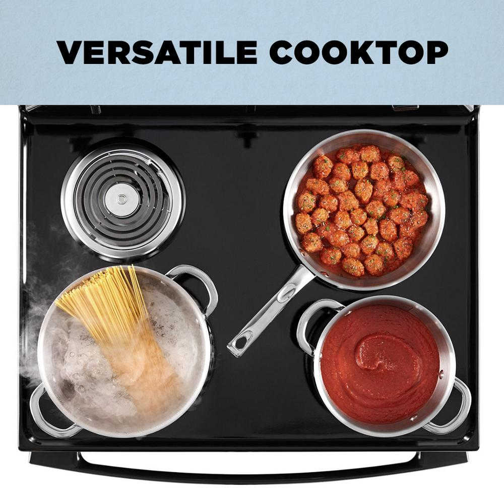 Amana® 30-Inch Electric Range with Extra-Large Oven Window
