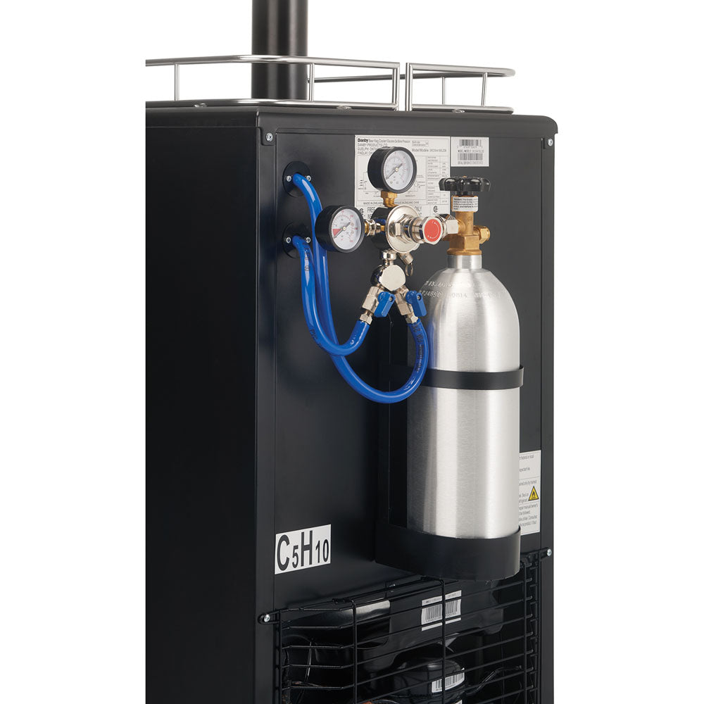 5.4 CuFt. Dual-Tap Beer Keg Cooler, Worktop
