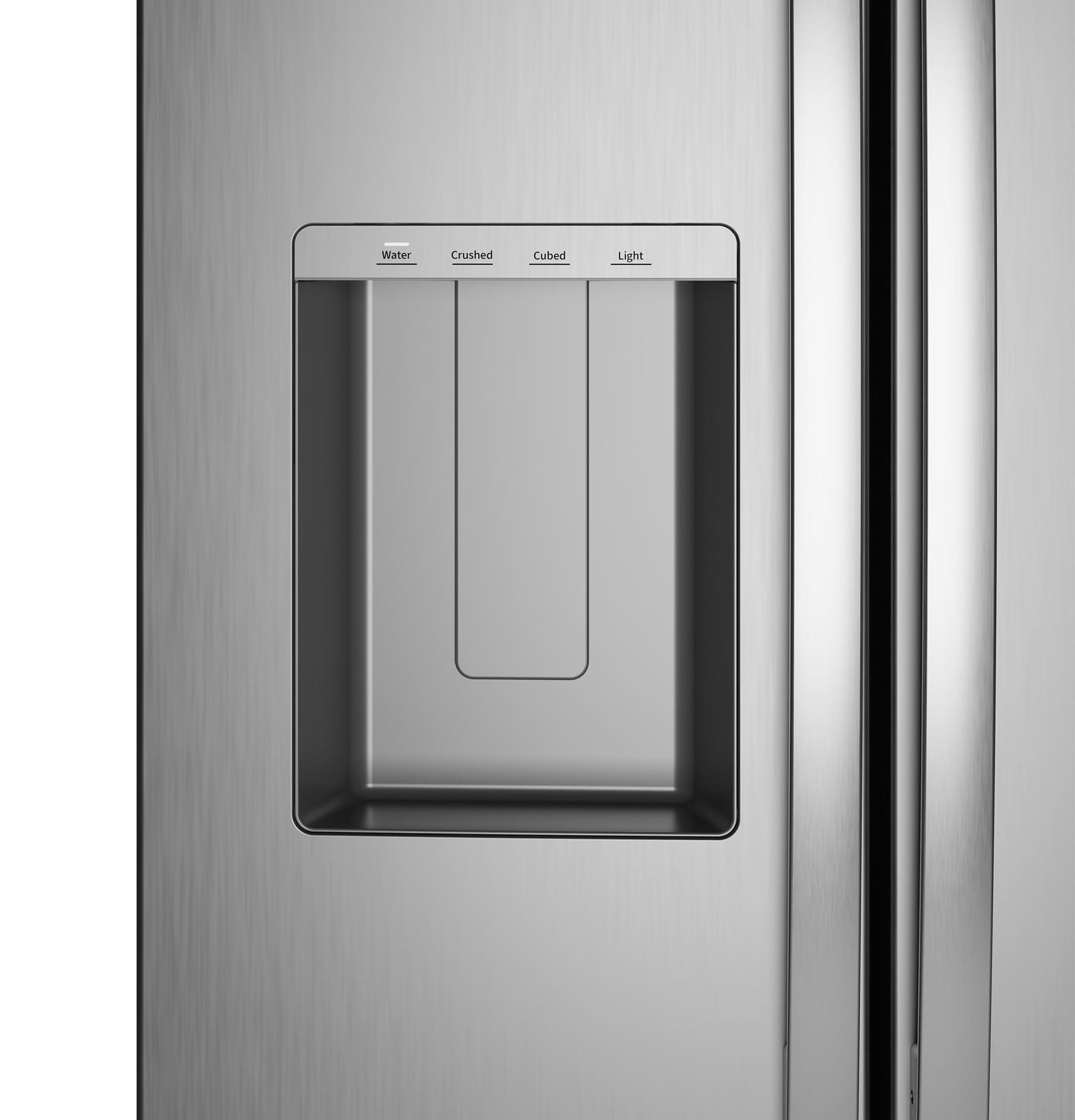 GE® 27.7 Cu. Ft. Side-By-Side Refrigerator with LED Light Walls and Extra Tall Dispenser