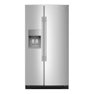 28.7 Cu. Ft. 36-Inch Side-by-Side Refrigerator with Exterior Ice and Water Dispenser in PrintShield® Stainless Steel