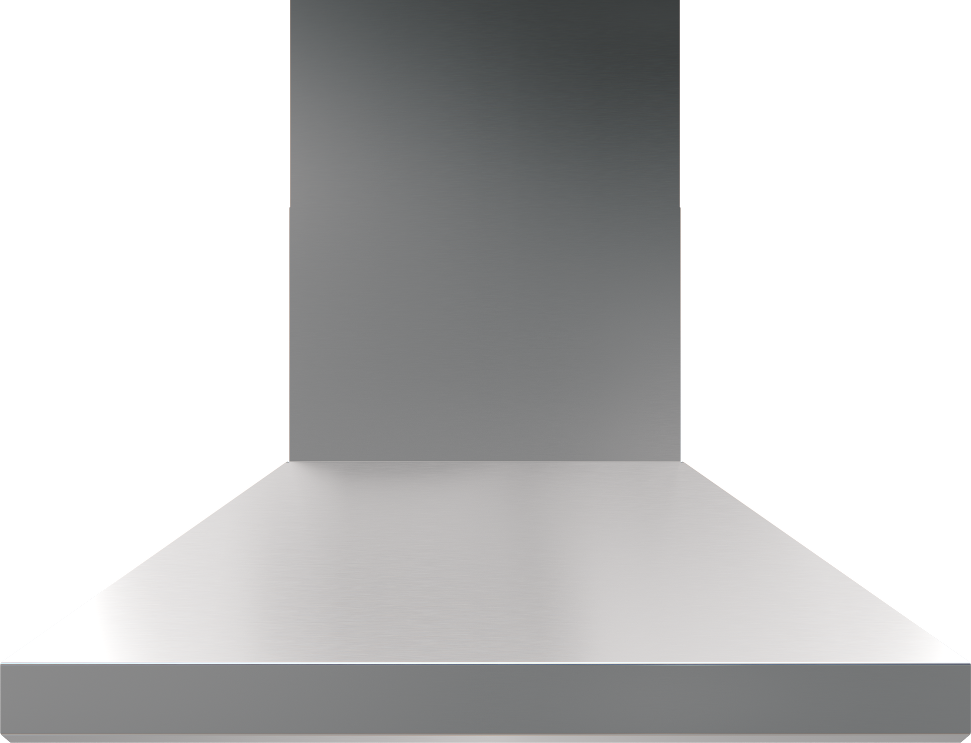 48-inch stainless steel chimney range hood with sleek modern design in Over the Range Hoods collection