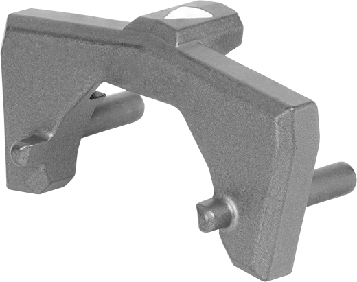 Gray metal vinyl siding tip attachment for coil roofing nailer in fastening and siding tools collection